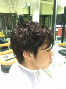 メンズは髪型が命、、、